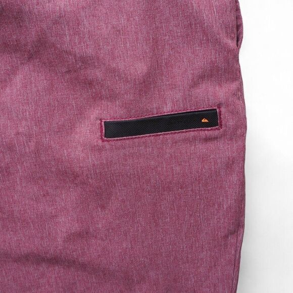 Quiksilver Waterman Collection Suva Amphibian 9.5" Hybrid Shorts Heather Red Men - Picture 10 of 10